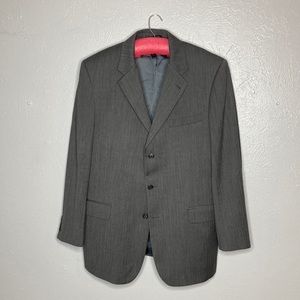 100% wool Grey Joseph a bank coat and pants top 44L bottom 39L w36